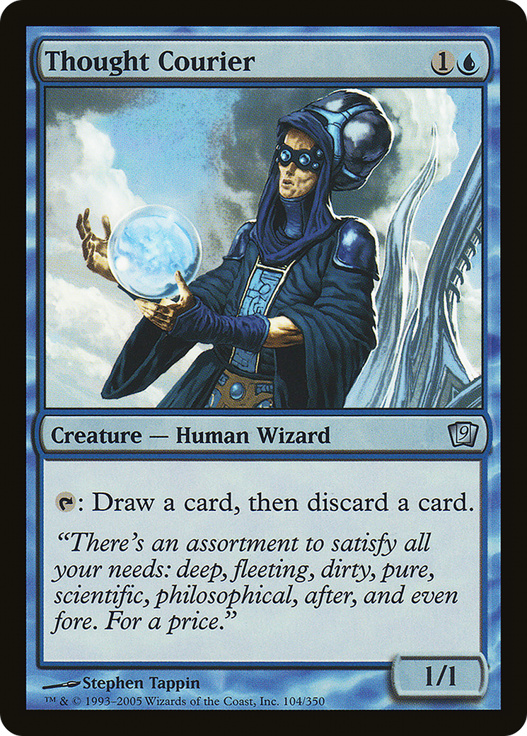 Thought Courier (9ED-104★) - Ninth Edition Foil