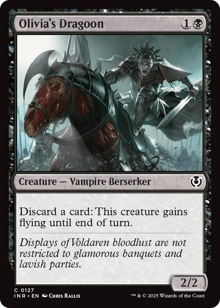 Olivia's Dragoon (INR-127) - Innistrad Remastered