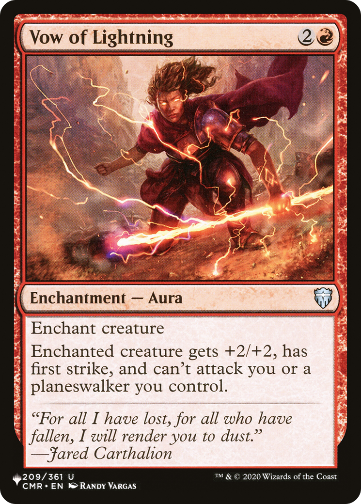 Vow of Lightning (LIST-CMR-209) - The List