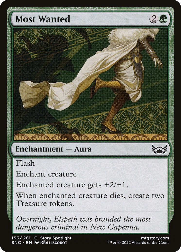 Most Wanted (SNC-153) - Rues de New Capenna Foil