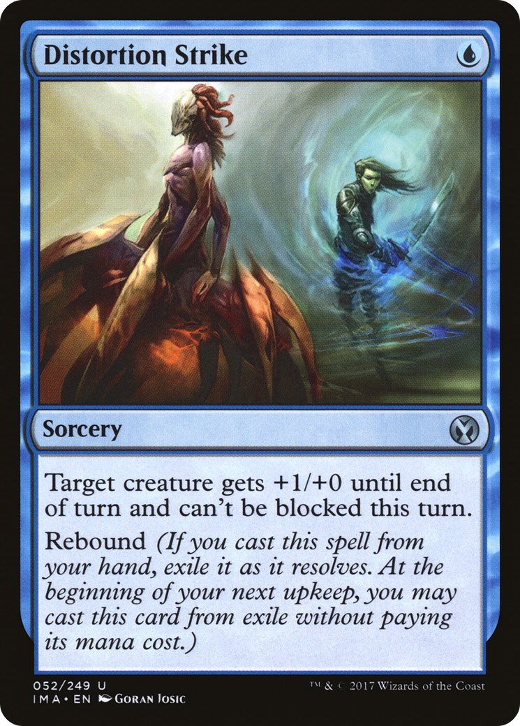 Distortion Strike (IMA-052) - Iconic Masters Foil
