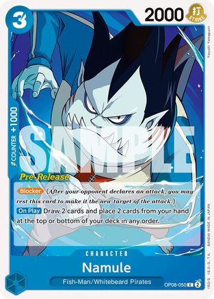 Namule (OP08-050) - Cartes de pré-version Two Legends