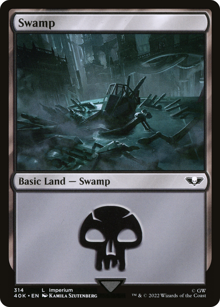 Swamp (314) (40K-314) - Warhammer 40,000 Commander