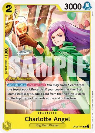 Charlotte Angel (OP08-101) - Cartes de pré-sortie Two Legends