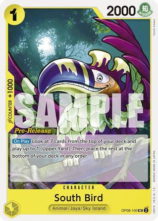 South Bird (OP08-100) - Cartes de pré-version Two Legends