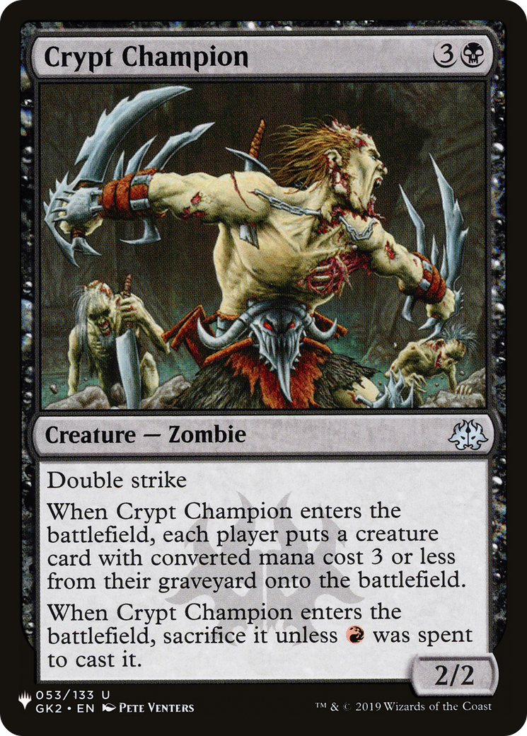 Crypt Champion (LIST-GK2-53) - The List