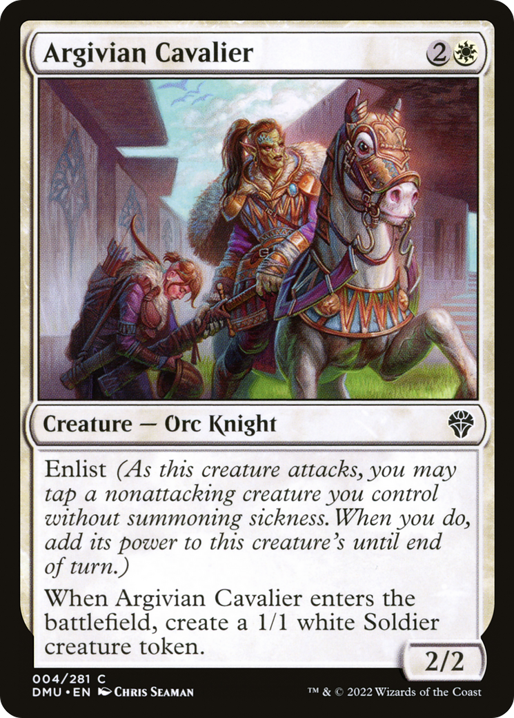 Cavalier Argivien (DMU-004) - Dominaria United Foil