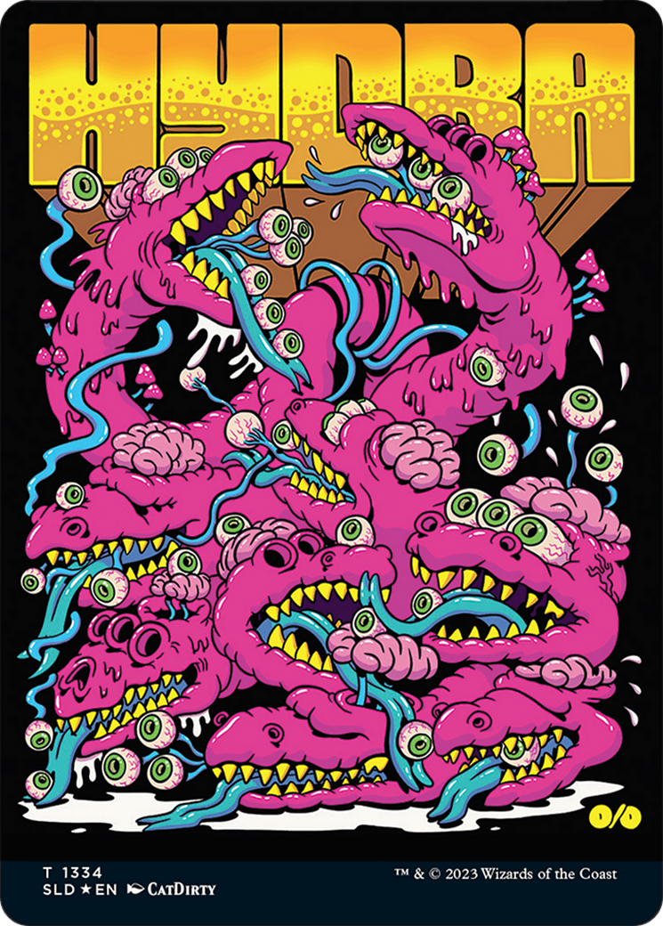 Hydra (SLD-1334) - Goutte de Secret Lair (sans bordure) Foil