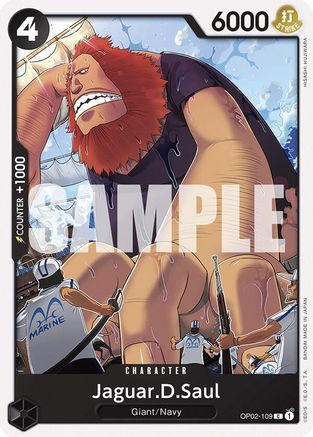 Jaguar.D.Saul (OP02-109) - Deck de démarrage 19 : Fumeur NOIR