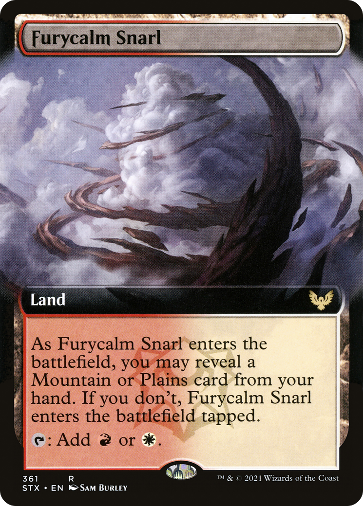 Furycalm Snarl (STX-361) - Strixhaven : École des mages (Extended Art)