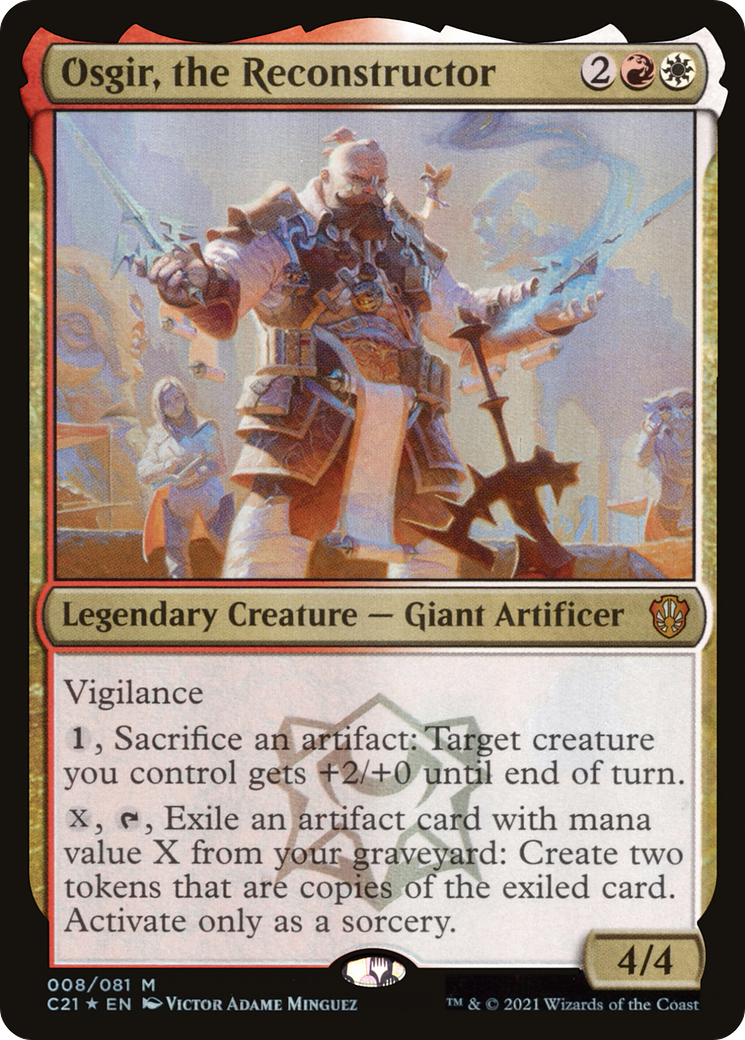 Osgir, le Reconstructeur (C21-008) - Commander 2021 Foil