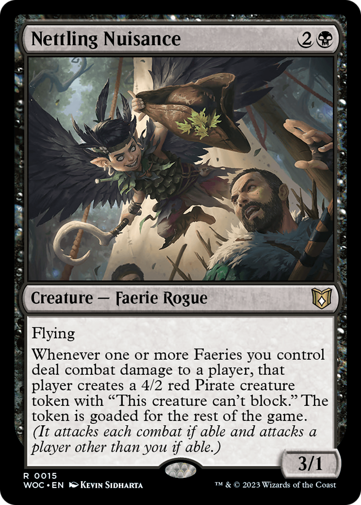 Nettling Nuisance (WOC-015) - Wilds of Eldraine Commander