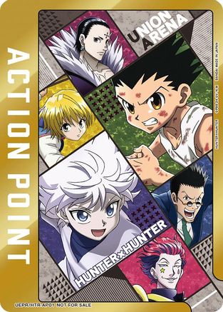 Action Point Card (AP01) (Hunter x Hunter) (UEPR/HTR-AP01) - Union Arena Promotion Cards