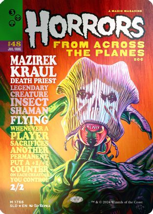 Mazirek, Kraul Death Priest (1766) (Rainbow Foil) (SLD-1766) - Secret Lair Drop Series Foil