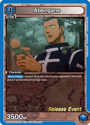Abengane (UE02BT/HTR-1-001) - Hunter x Hunter Release Event Cards