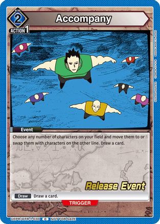 Accompany (UE02BT/HTR-1-030) - Hunter x Hunter Release Event Cards