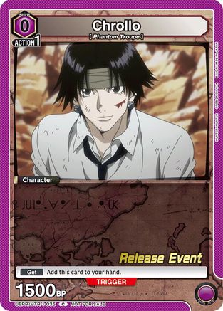Chrollo (035) (UE02BT/HTR-1-035) - Cartes d'événement de sortie de Hunter x Hunter