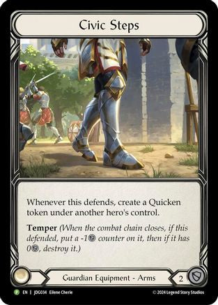 Civic Steps - JDG034 (JDG034) - Flesh and Blood: Promo Cards