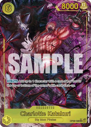 Charlotte Katakuri (Art alternatif) (OP03-123) - Booster Premium - Le meilleur - Foil