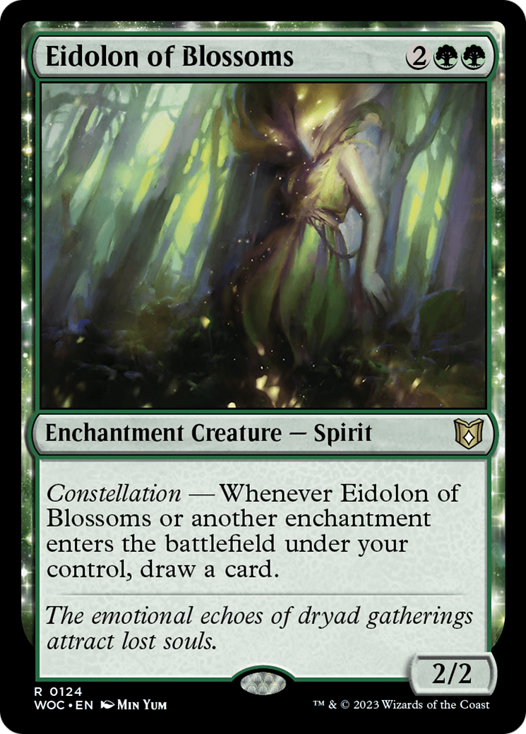 Eidolon des Fleurs (WOC-124) - Commandant des Terres Sauvages d'Eldraine