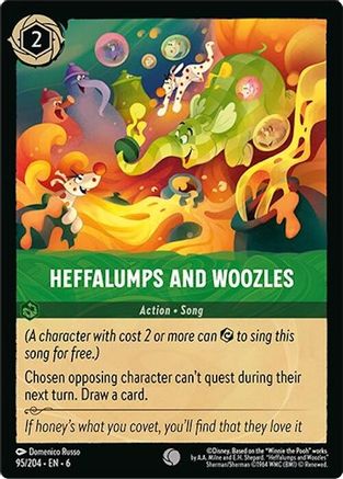 Heffalumps et Woozles (95/204) - Mer d'Azurite