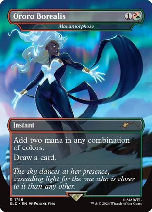 Ororo Borealis - Manamorphose (Arc-en-ciel) (SLD-1746) - Secret Lair Drop Series Foil