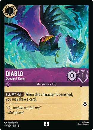 Diablo - Corbeau obéissant (49/204) - Mer d'Azurite