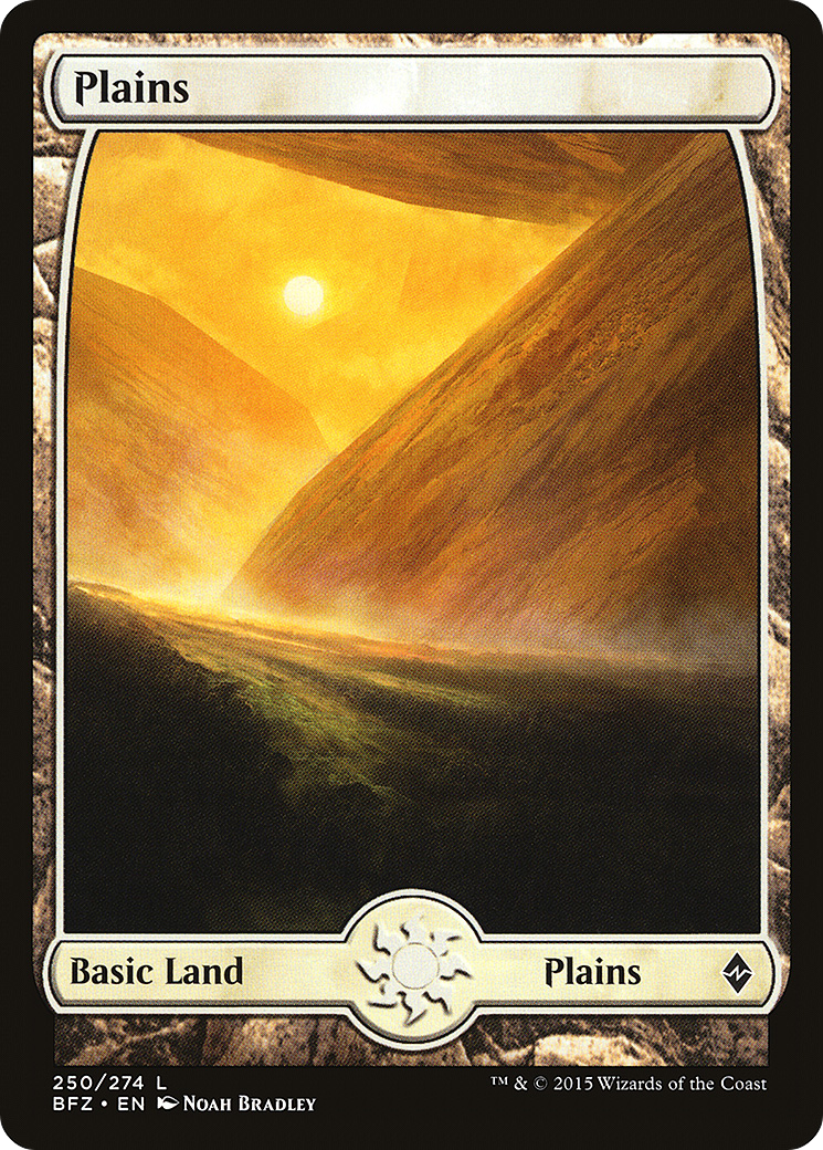 Plaines (BFZ-250) - Feuille de bataille pour Zendikar