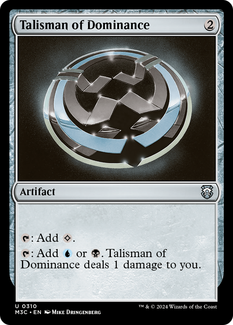 Talisman de domination (M3C-310) - Commandant de Modern Horizons 3