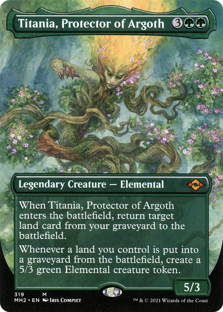 Titania, protectrice d'Argoth (MH2-319) - Horizons Modernes 2 (Borderless)