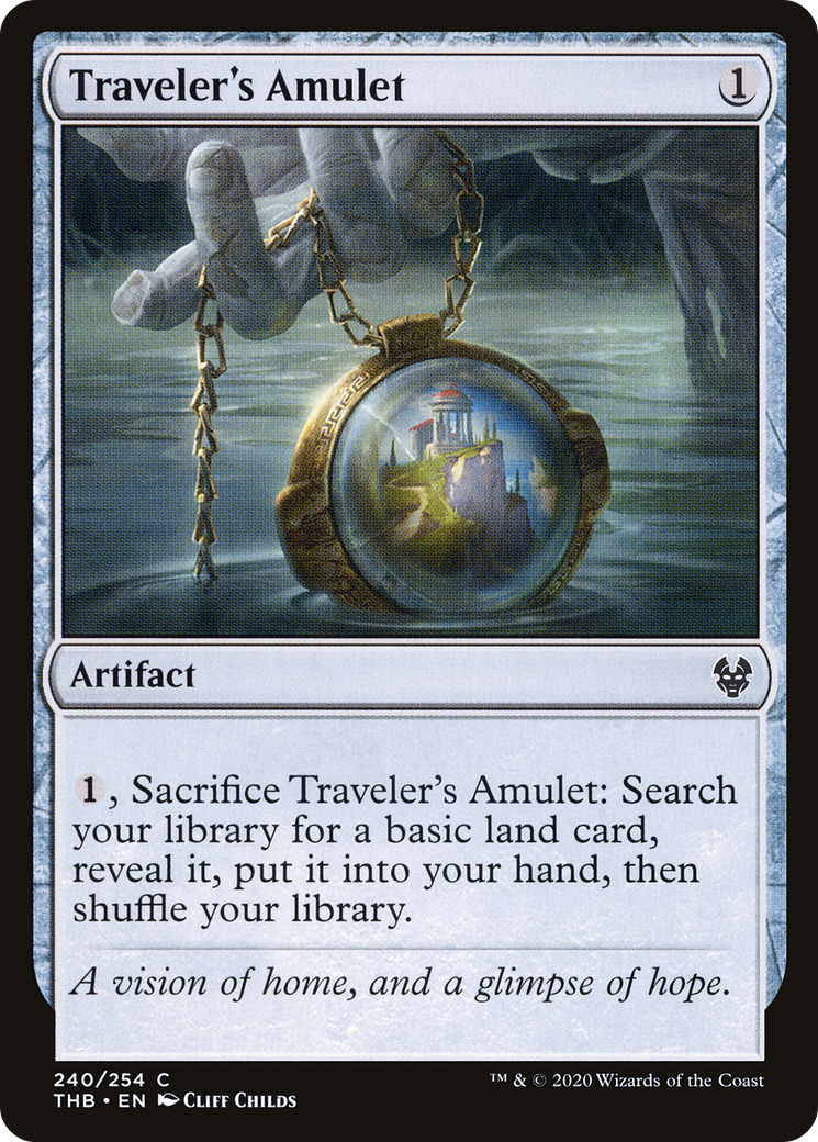 Traveler's Amulet (THB-240) - Theros Beyond Death Foil