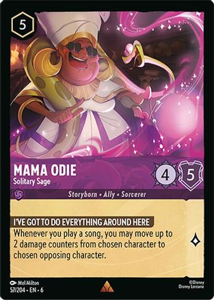 Mama Odie - Sauge Solitaire (57/204) - Mer d'Azurite