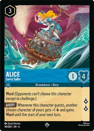 Alice - Savvy Sailor (161/204) - Feuille froide de la mer d'Azurite