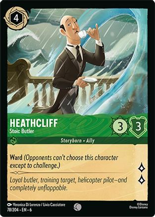Heathcliff - Butler stoïque (78/204) - Mer d'Azurite