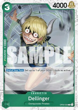 Dellinger (Jolly Roger Foil) (OP04-029) - Booster Premium - Le meilleur - Foil