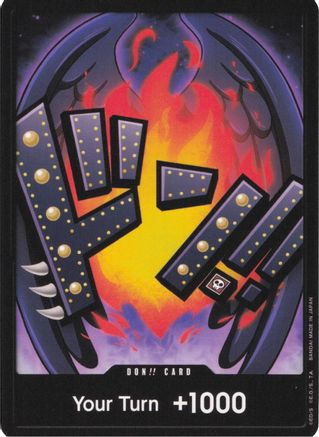 Carte DON!! (Roi) - Booster Premium - Le meilleur -