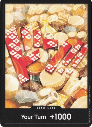 Carte DON!! (Oden) - Booster Premium - Le meilleur -