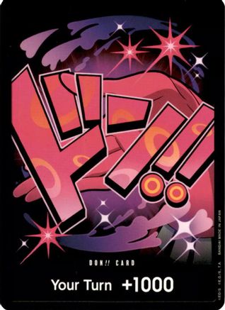 Carte DON!! (Reiju) - Booster Premium - Le meilleur - Foil