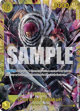 Charlotte Katakuri (Réimpression) (OP03-123) - Booster Premium - Le meilleur - Foil