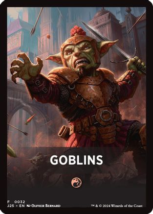 Goblins Theme Card (J25-032) - Foundations Jumpstart