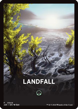 Carte thématique Landfall (-044) - Fondations Jumpstart