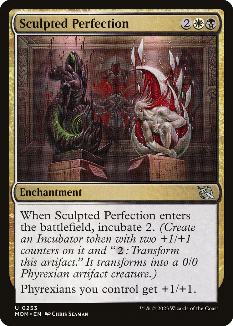 Sculpted Perfection (MOM-253) - March of the Machine Foil
