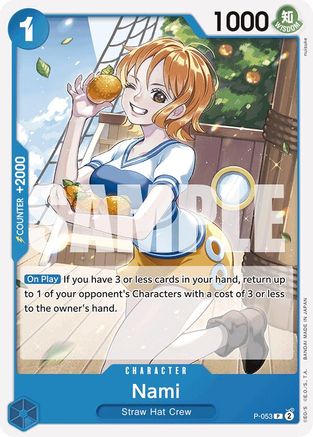 Nami (P-053) (Réimpression) (P-053) - Booster Premium - Le Meilleur -