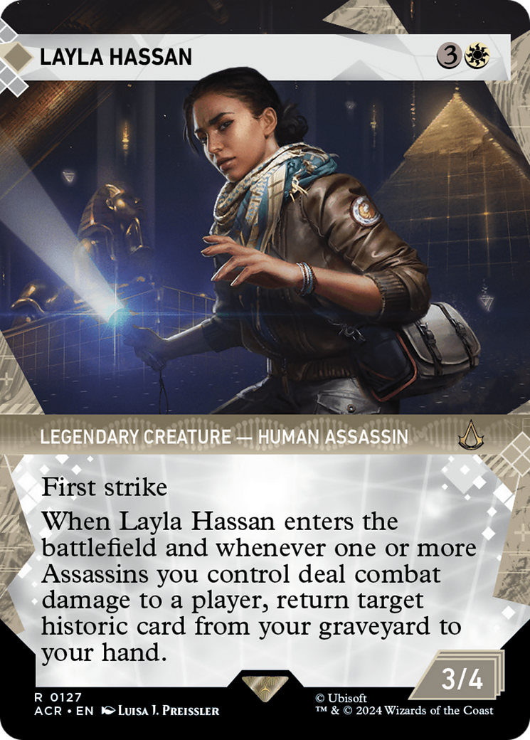 Layla Hassan (ACR-127) - Assassin's Creed : (Vitrine) (Sans bordure) Foil