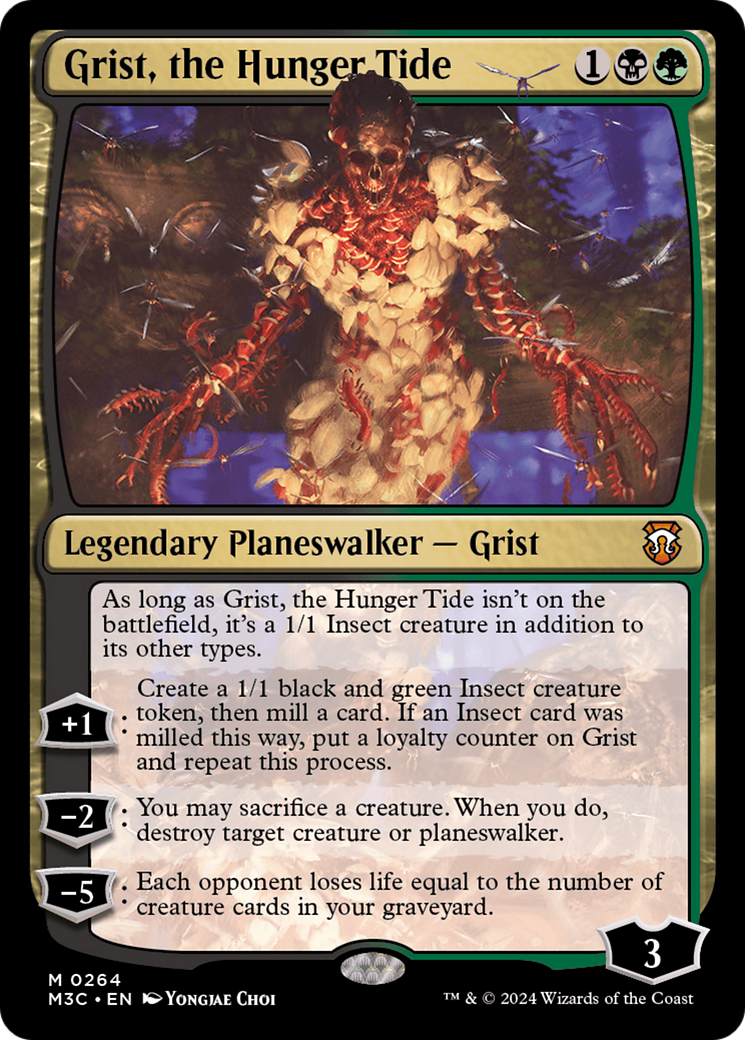 Grist, la marée de la faim (M3C-264) - Modern Horizons 3 Commandant