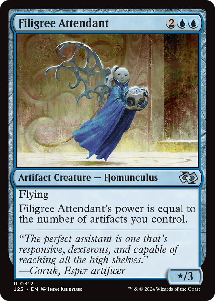 Filigree Attendant (J25-312) - Foundations Jumpstart