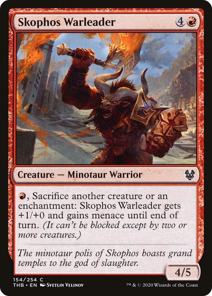Skophos Warleader (THB-154) - Theros Beyond Death