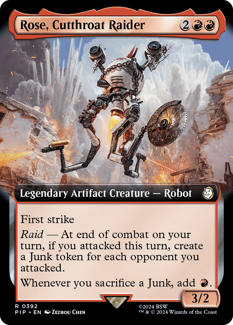 Rose, l'Évadé impitoyable (PIP-392) - Fallout : (Extended Art) Foil