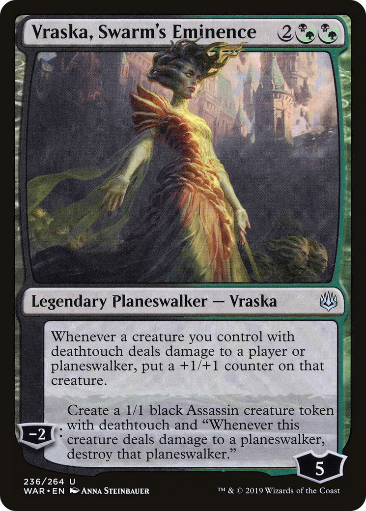 Vraska, Swarm's Eminence (WAR-236) - War of the Spark