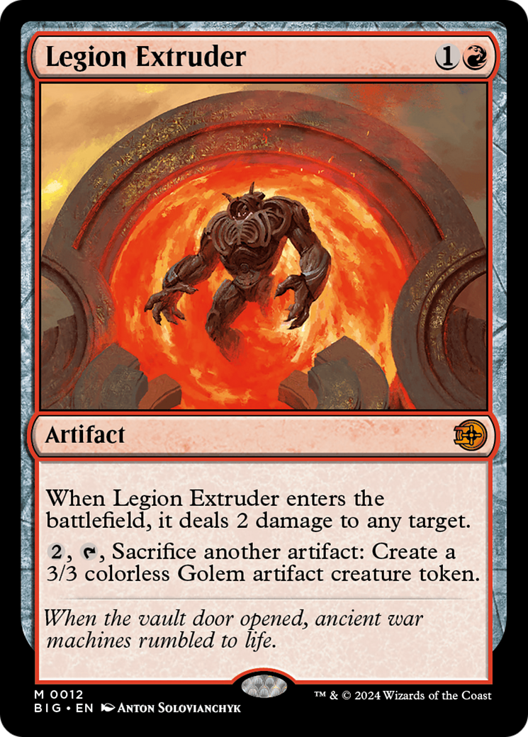 Extrudeuse Legion (BIG-012) – Le Big Score Foil